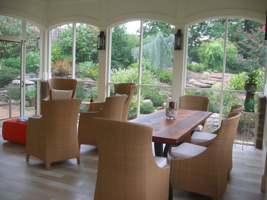 Screened Porch North Arlington, VA Thomas French Architect, PC
