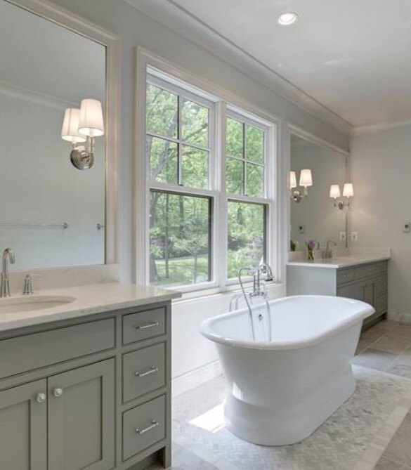Classic and Luxurious Bath - Arlington, VA